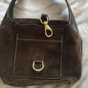 Retired Dooney & Bourke 100% Suede Leather Purse